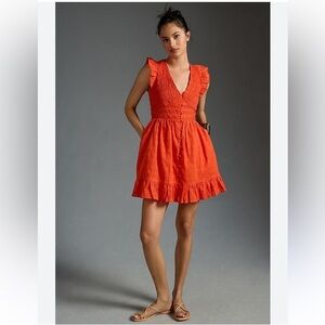 Anthropologie The Peregrine Mini Dress XS